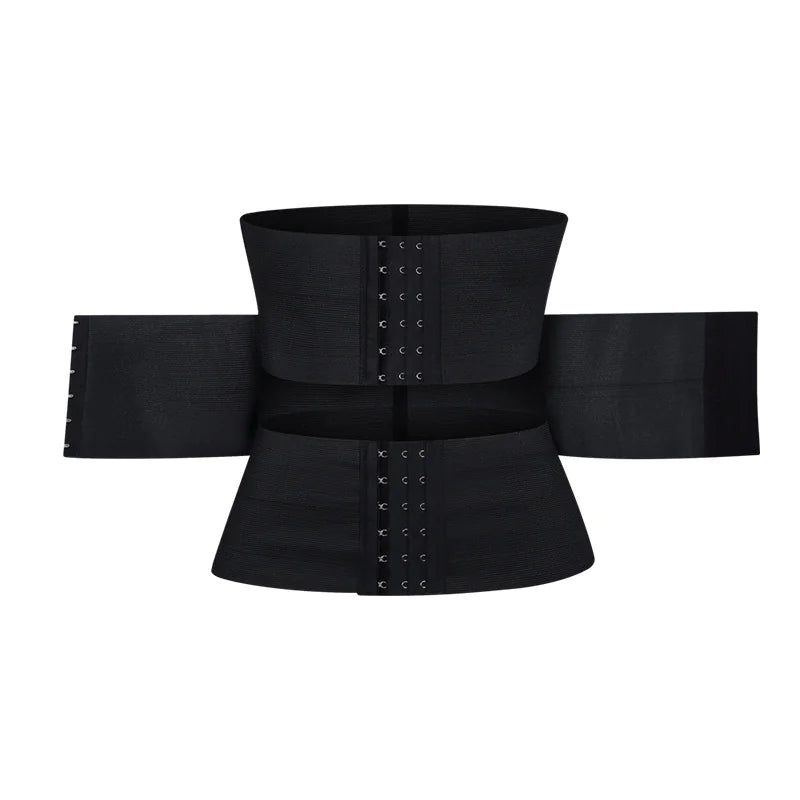 Anti-Roll Steel Boned Waist Trainer for Hourglass Figure All Day Wear